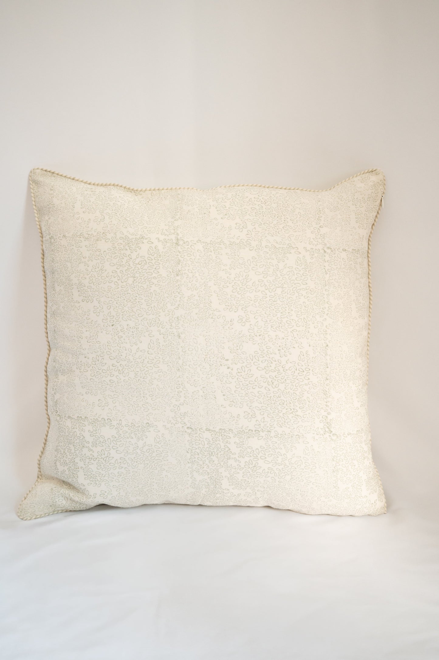 Rain Drop -  Hand Block Printed Pillow Cover