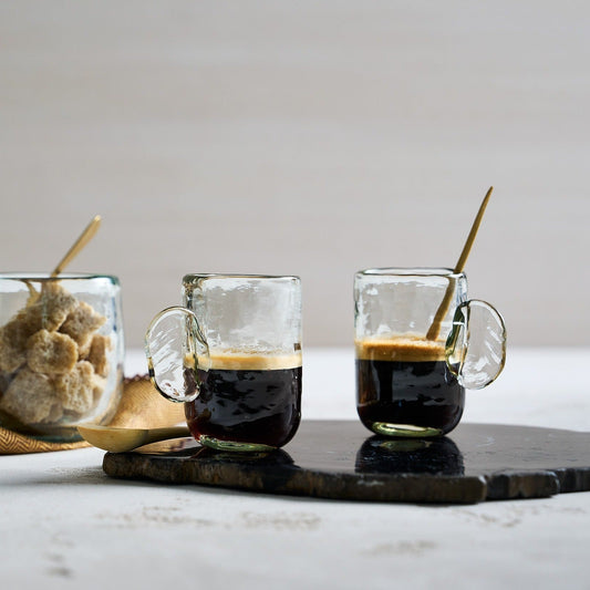 Pebbled Espresso Cup - Set of 2 - Osadia Concept Store
