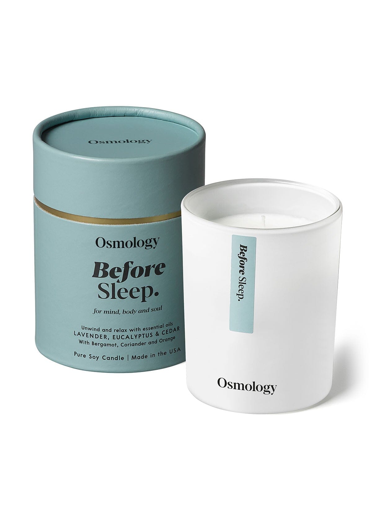 Before Sleep Scented Candle - Lavender Eucalyptus and Cedar