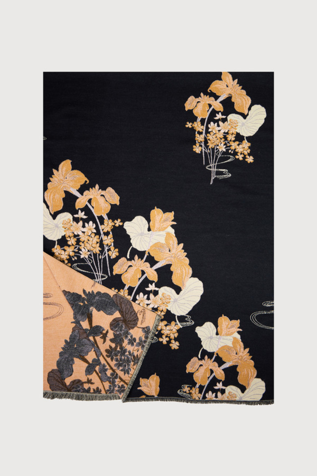 Floral Reversible Scarf