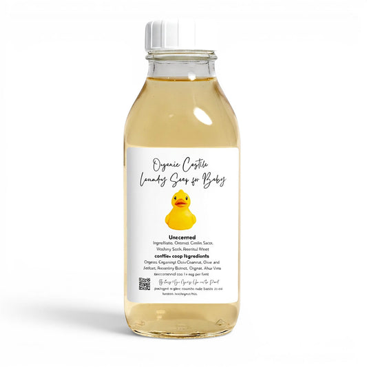 Organic Castile Laundry Soap, Laundry Soap for Babies and Sensitive Skin