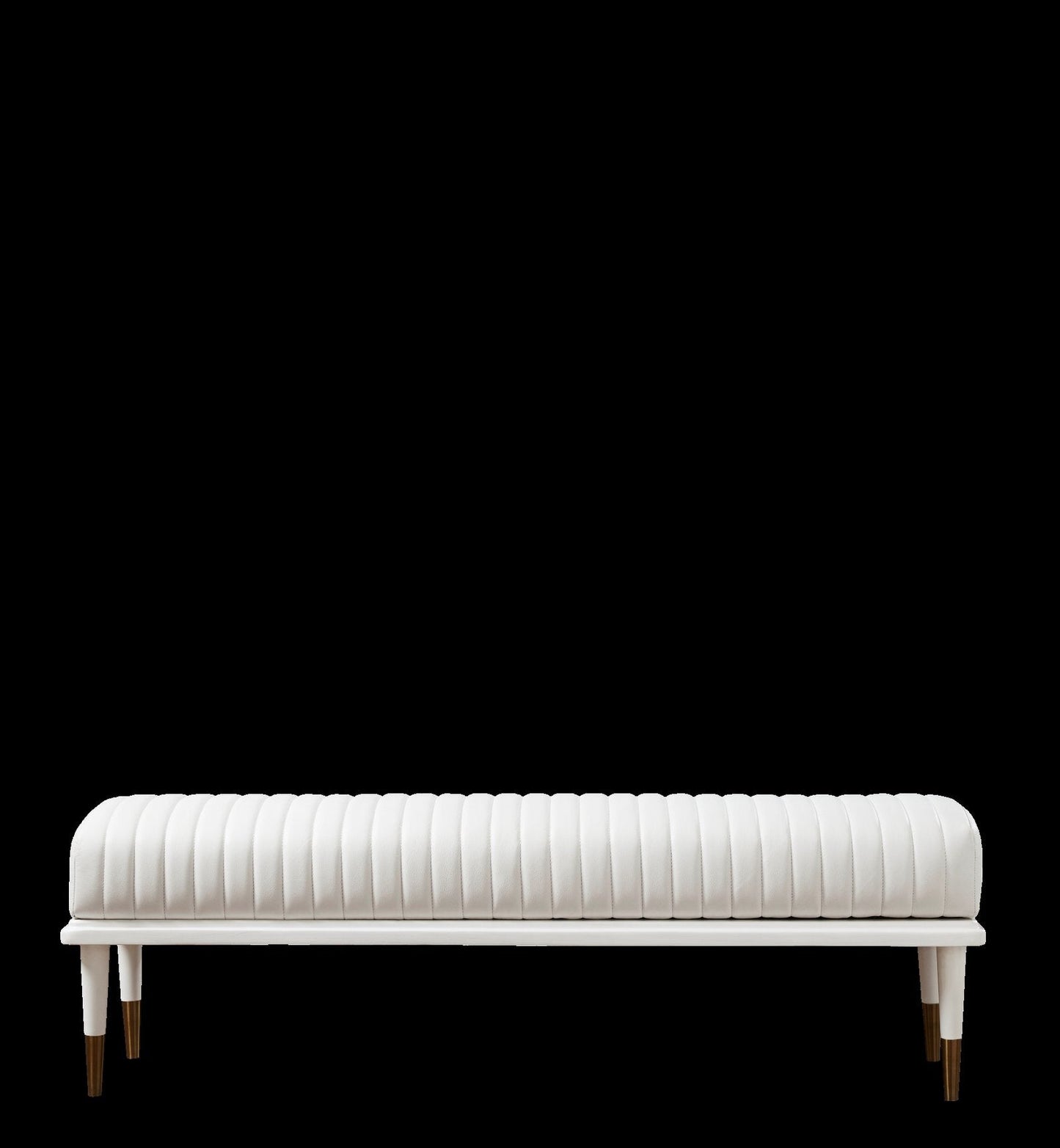 Stanford End-Of-Day Leather Bench