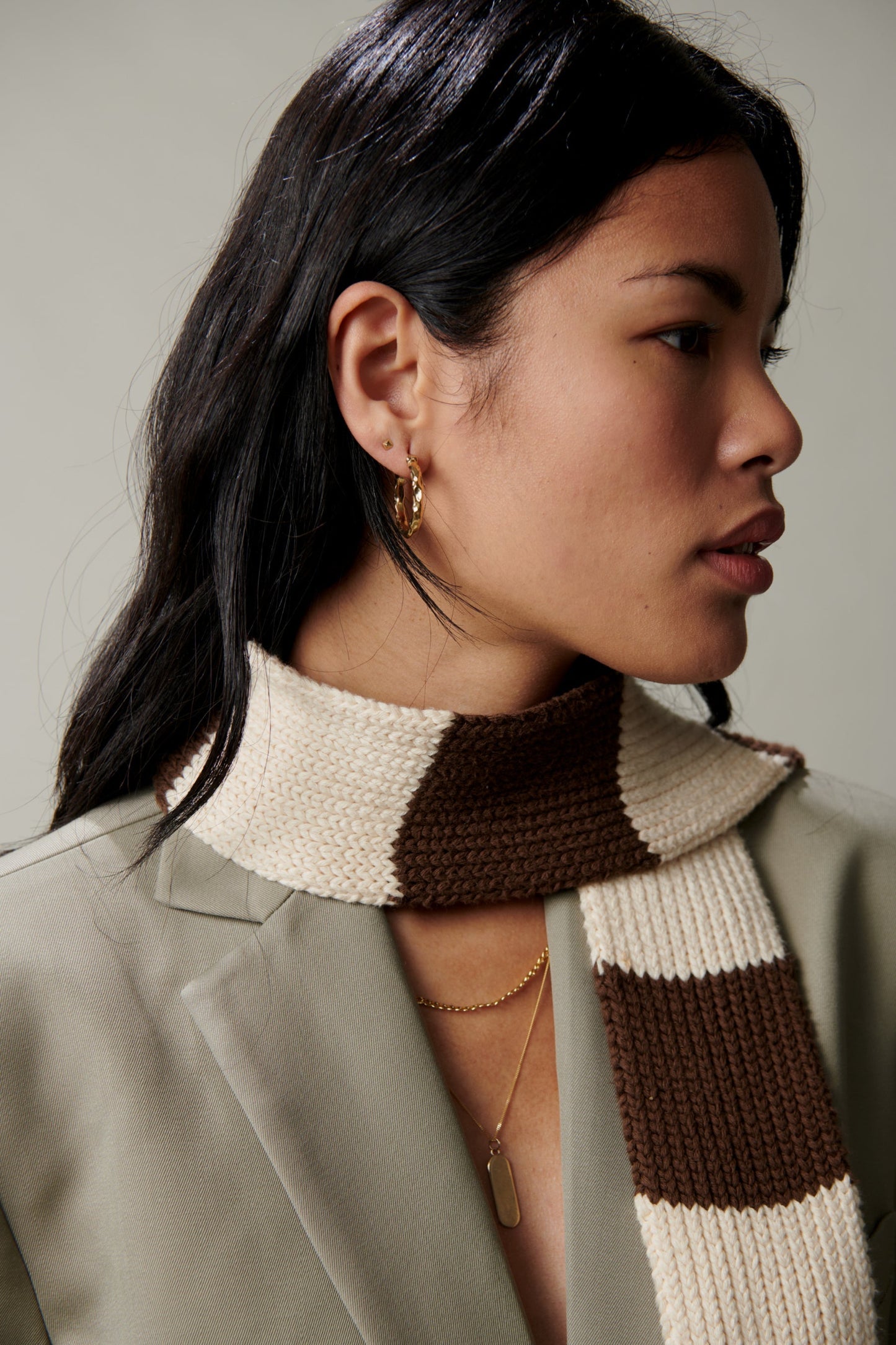 Elliot Textured Hoops