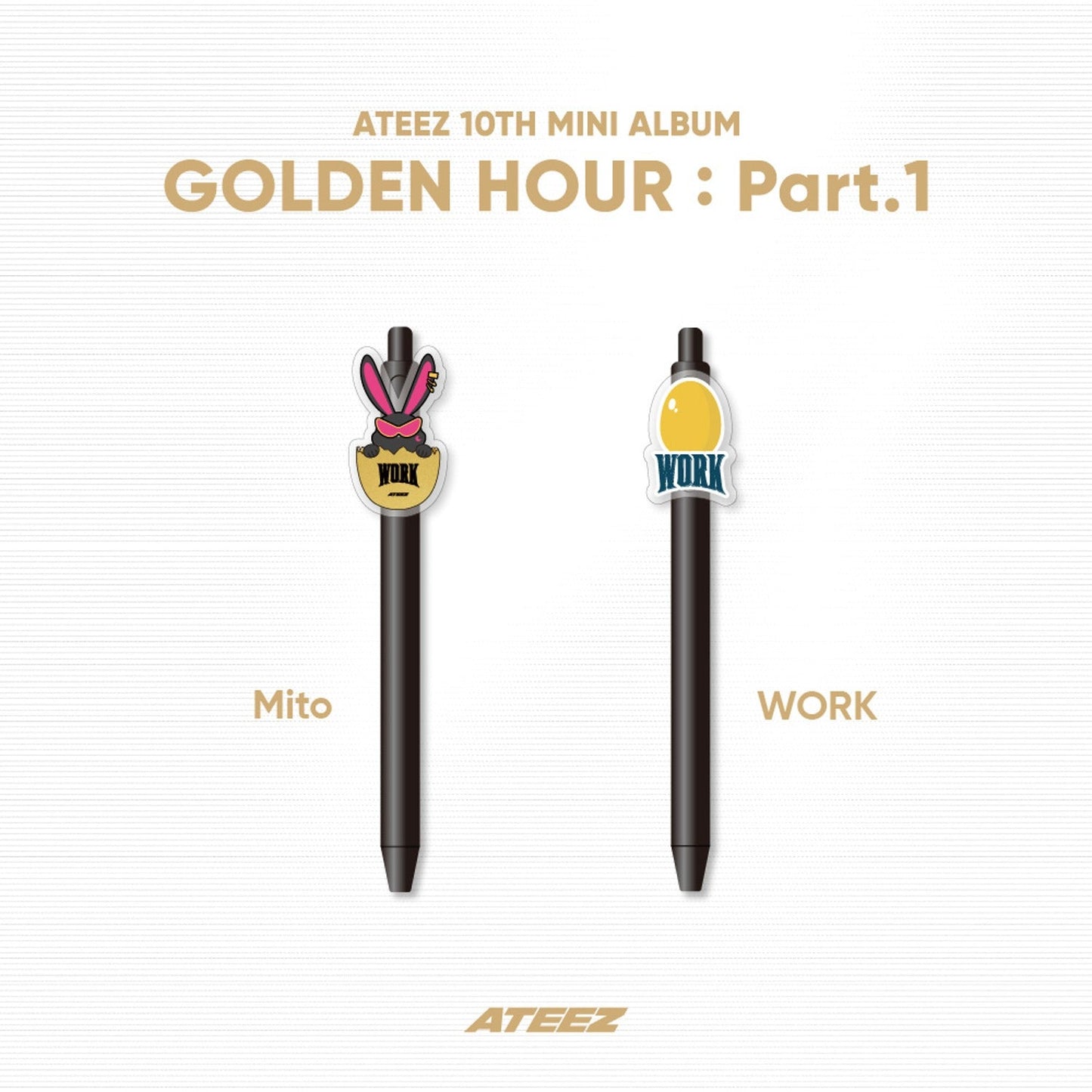 ATEEZ 10th Mini Album Golden Hour: Part. 1 Official MD