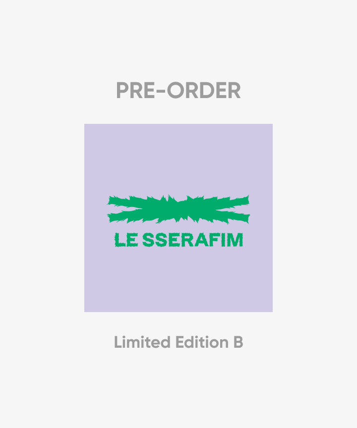 LE SSERAFIM 3rd Single Album - Crazy (Japan Album)