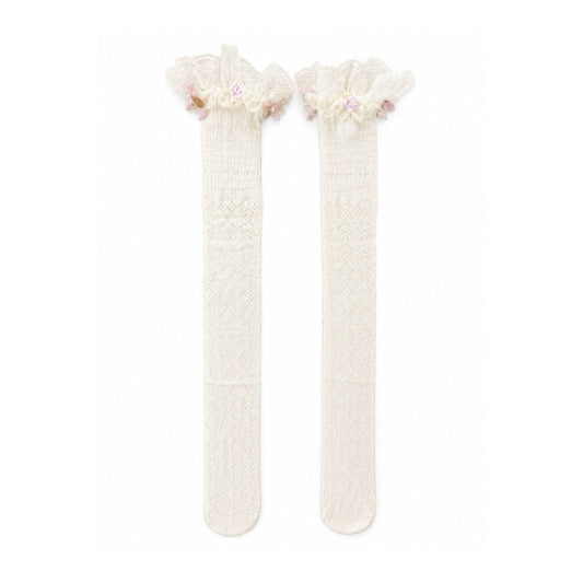 Rosabelle Ivory Lace Socks