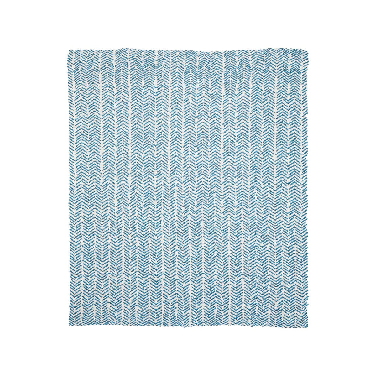 Ovarian Cancer - Cotton Sustainable Knit Warrior Throw Blanket Teal