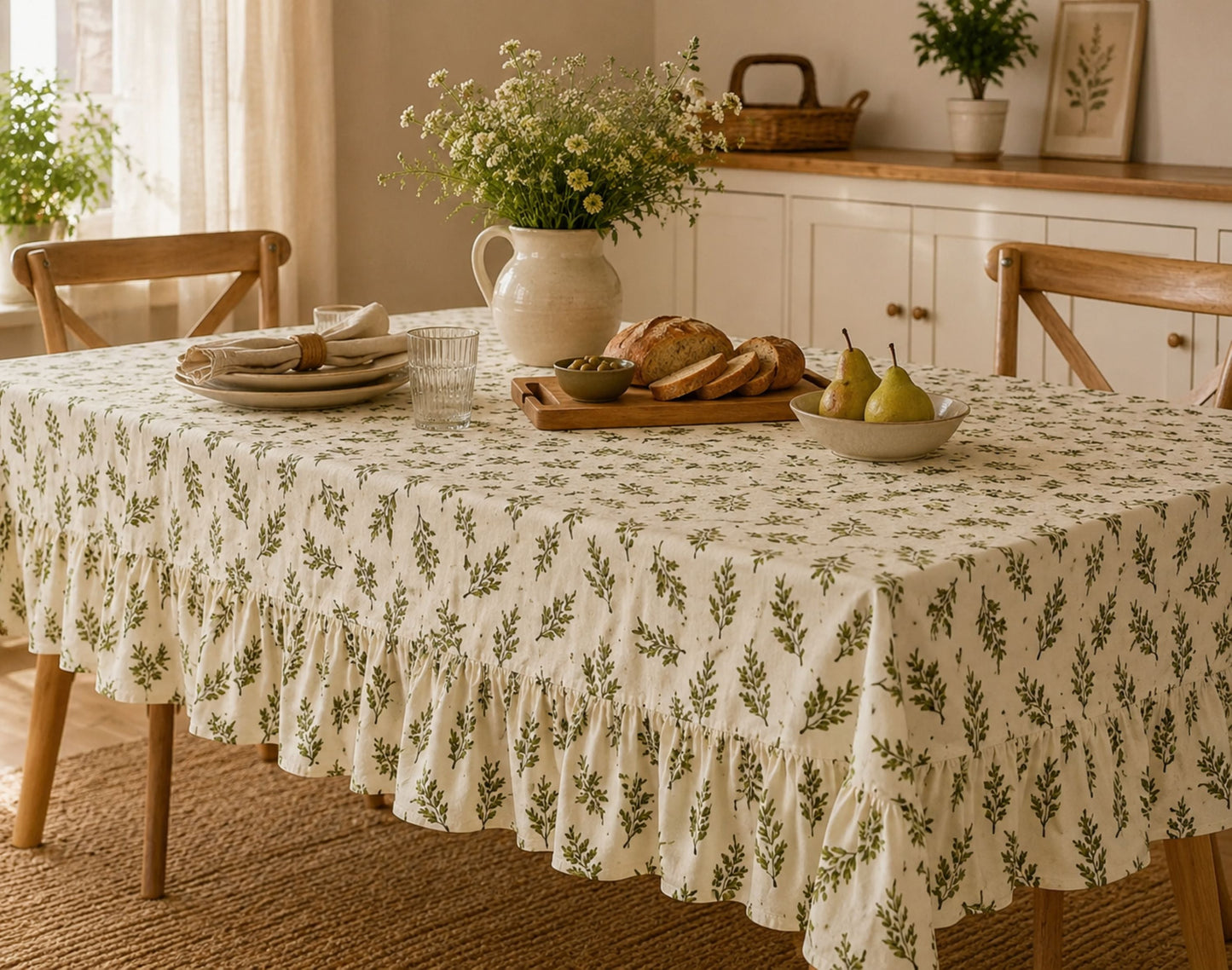 Rosemary Rectangular Tablecloth