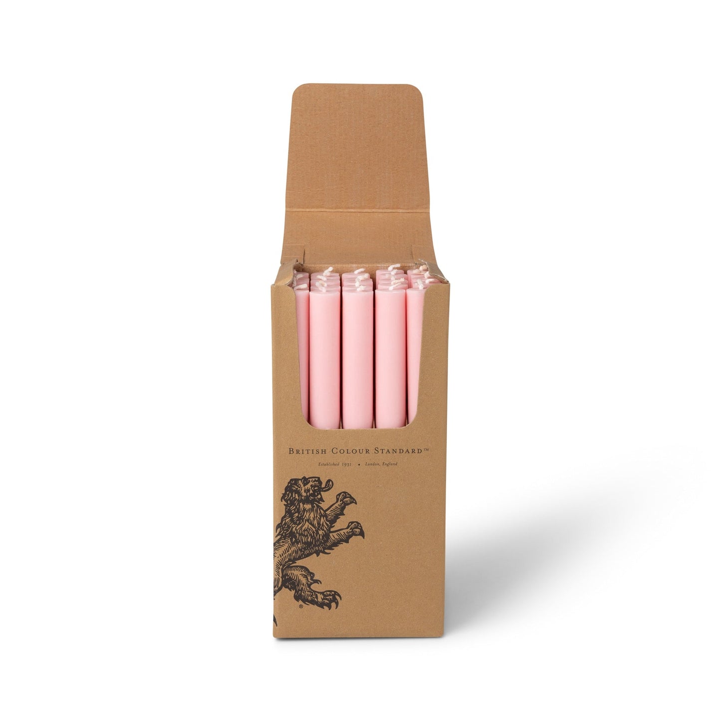 S/25 Orchid Pink Dinner Candles