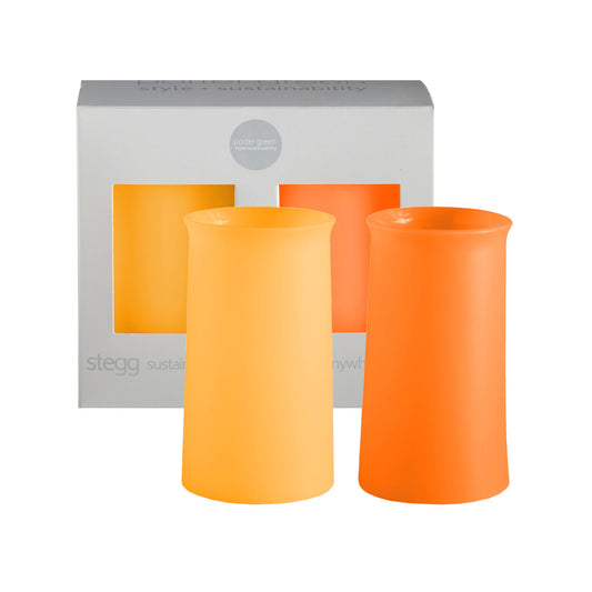 Buttermilk + Cantaloupe | Stegg | Unbreakable Highball Glasses