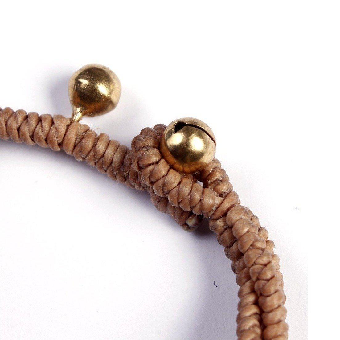 Cherish Brass Bead Adjustable Bracelet - Thailand
