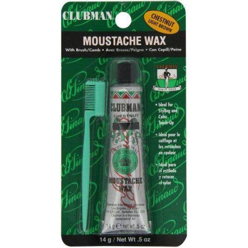 Clubman Pinaud Chestnut Moustache Wax 14g