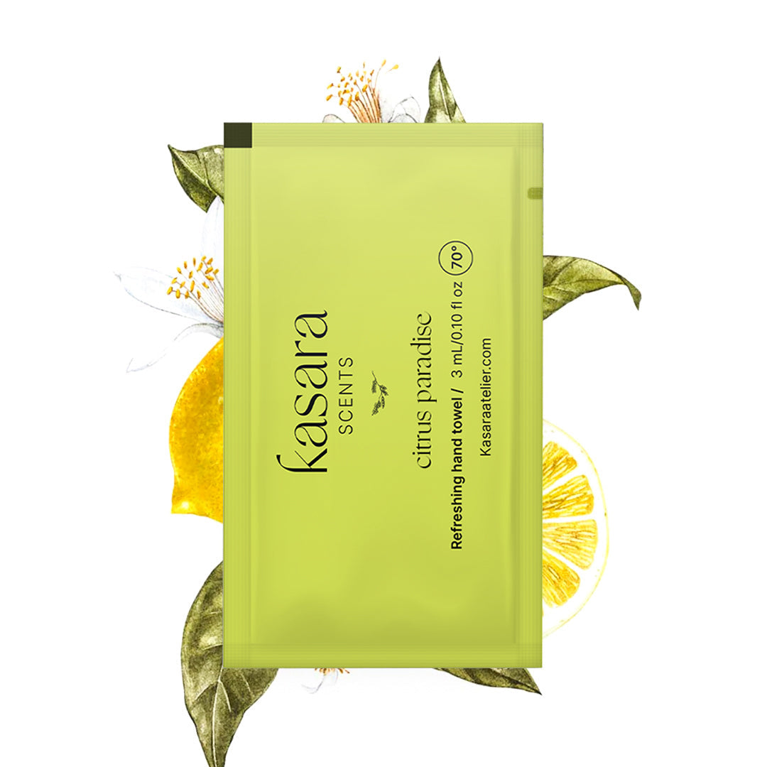 Citrus paradise, perfumed wipes 60pcs Lime fruit