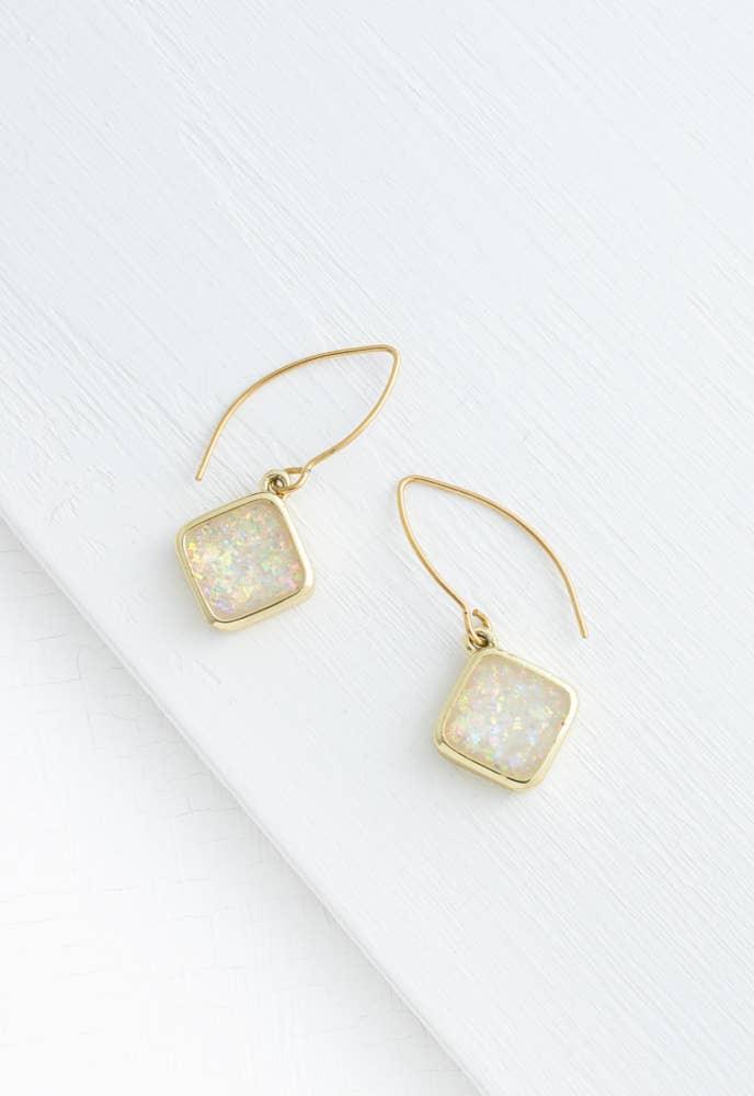 Clare Opal Earrings