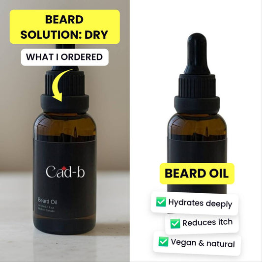 Classic Beard Oil – Hydration, Conditioning & Vegan Formula