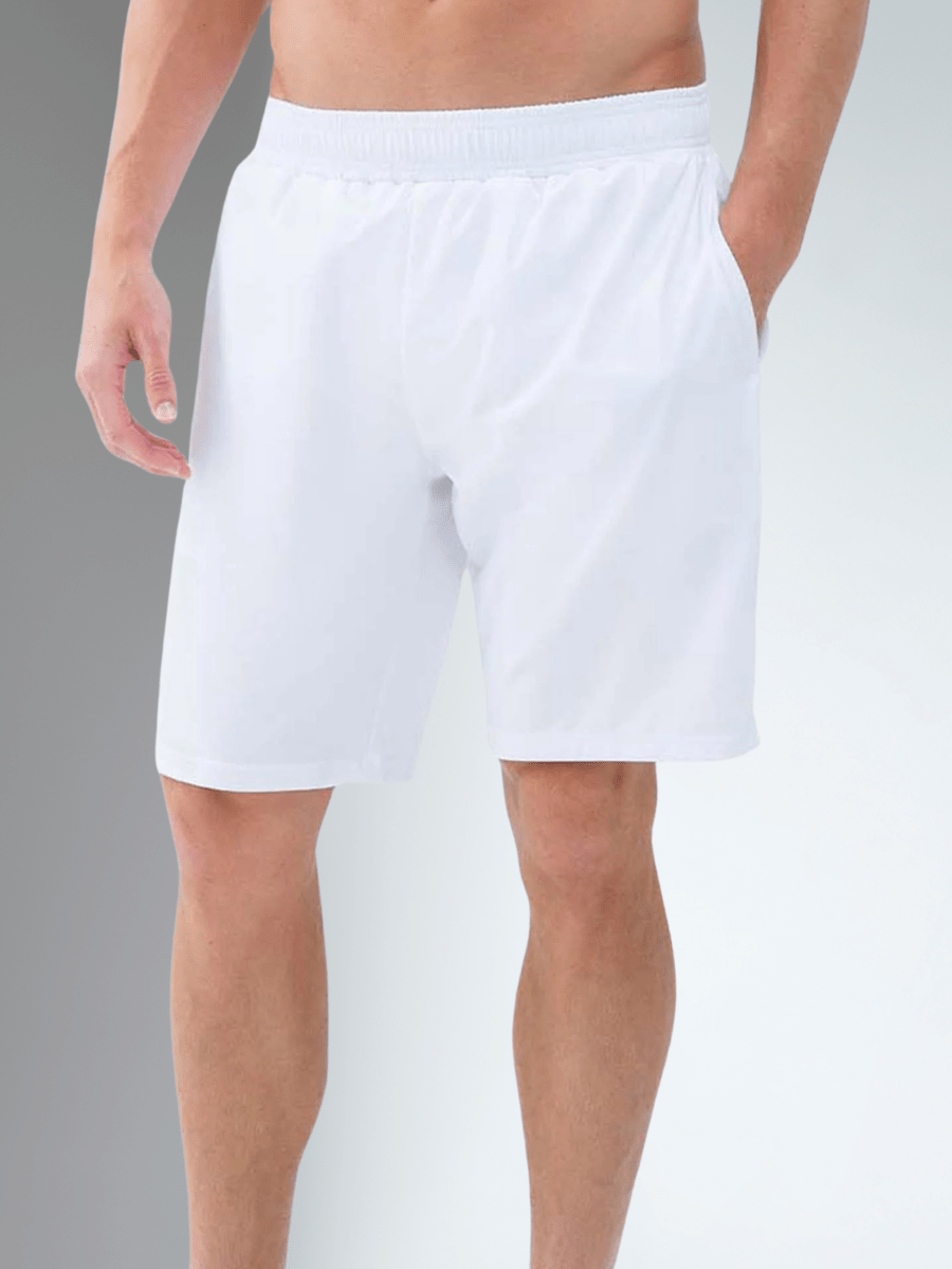 Classic Performance Men's Tennis Short - White