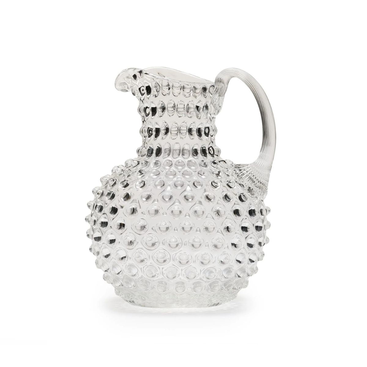 Hobnail Jug - Large - Clear Quartz