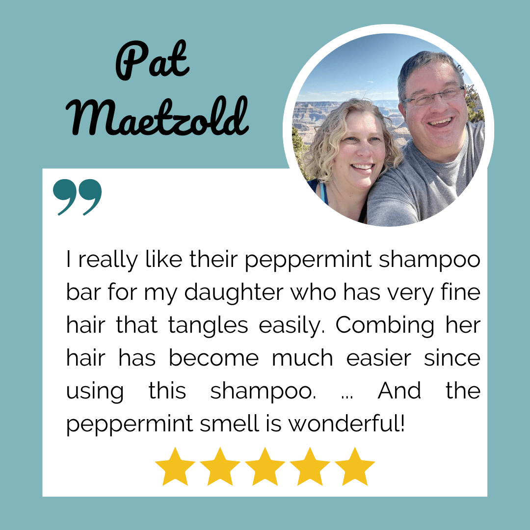 Cocoa & Fresh Mint Shampoo/Conditioner Bar