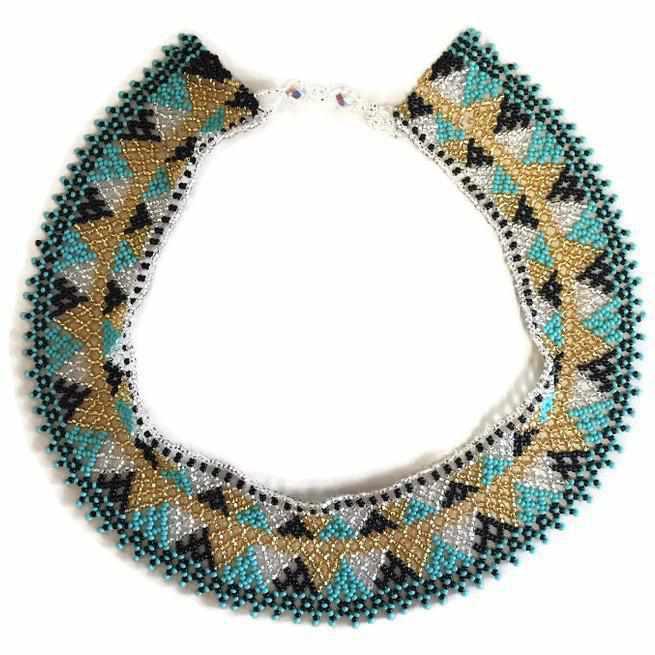 Collar Seed Bead Bella Necklace - Guatemala