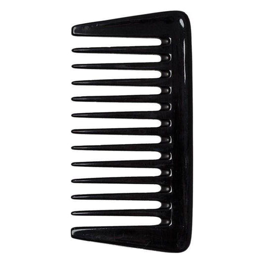 Wide Tooth 4 Inch Hard Rubber Comb -C5-H