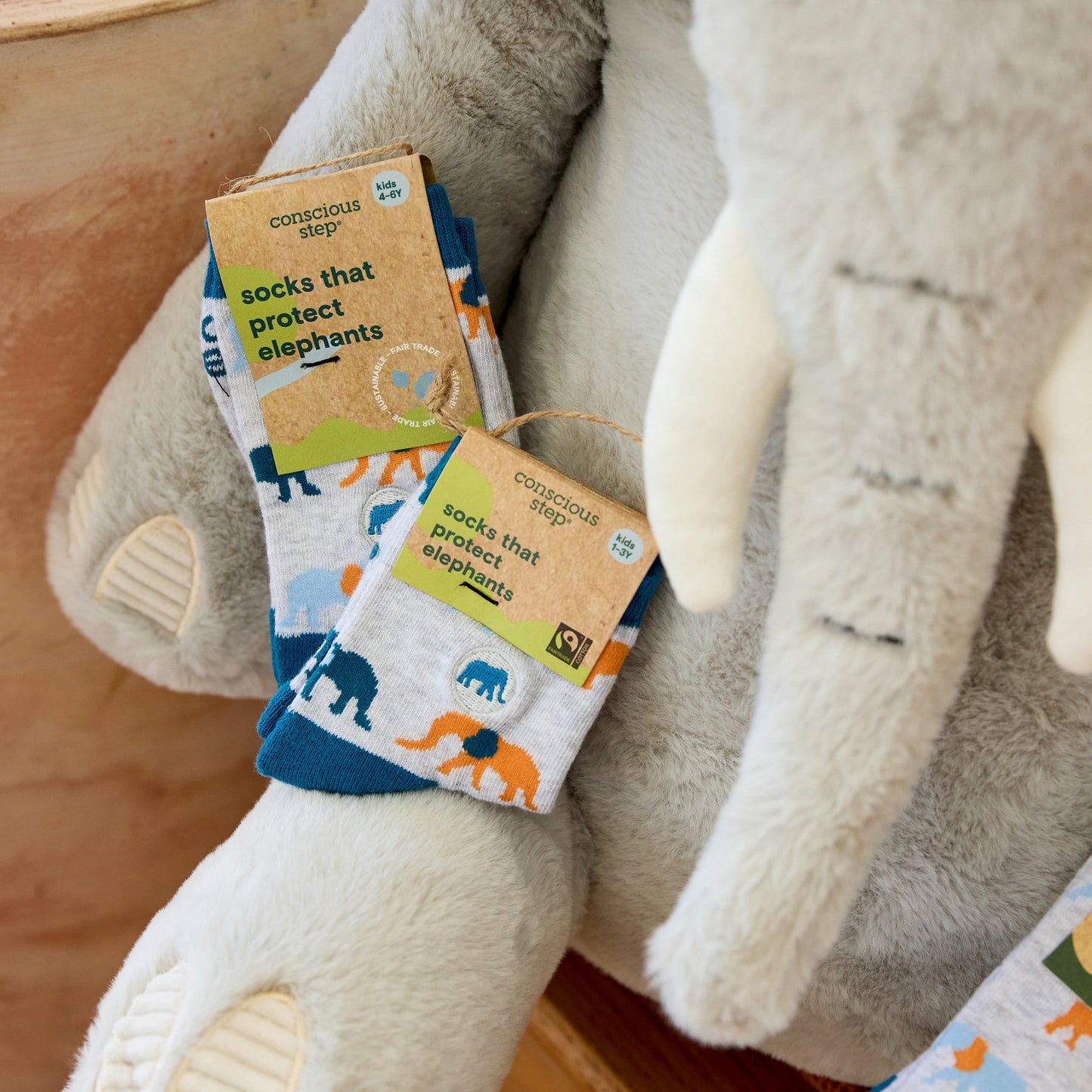 Kids Socks that Protect Elephants