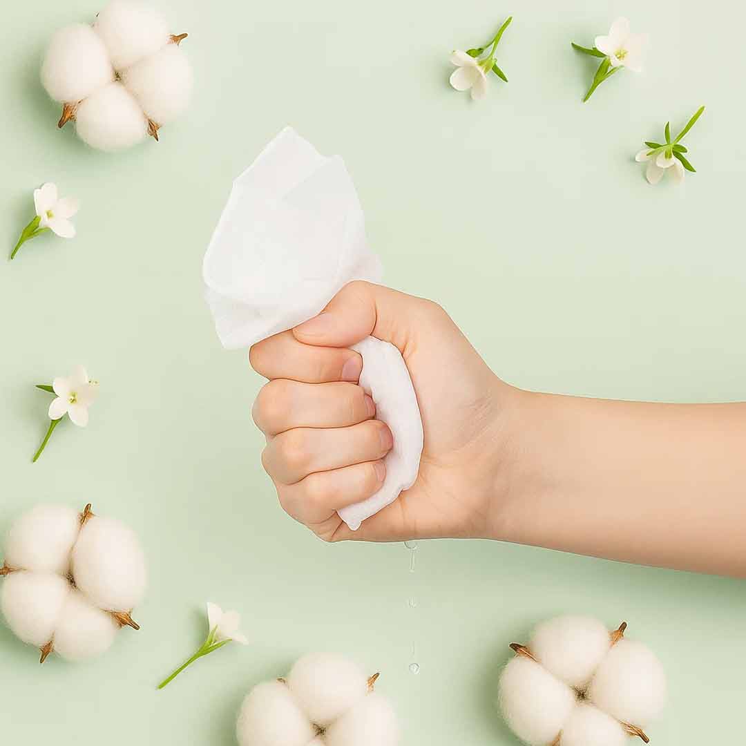 Scented Towel – Pure Cotton Freshness (Hot or Cold Use)