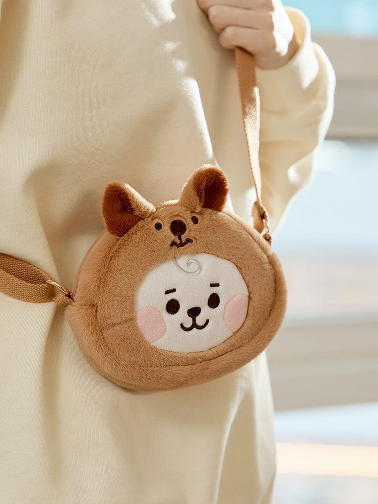 BT21 - Baby Fluffy Face Doll Cross Bag - Osadia Concept Store