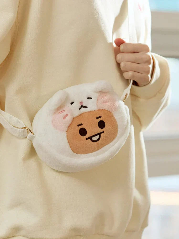 BT21 - Baby Fluffy Face Doll Cross Bag - Osadia Concept Store