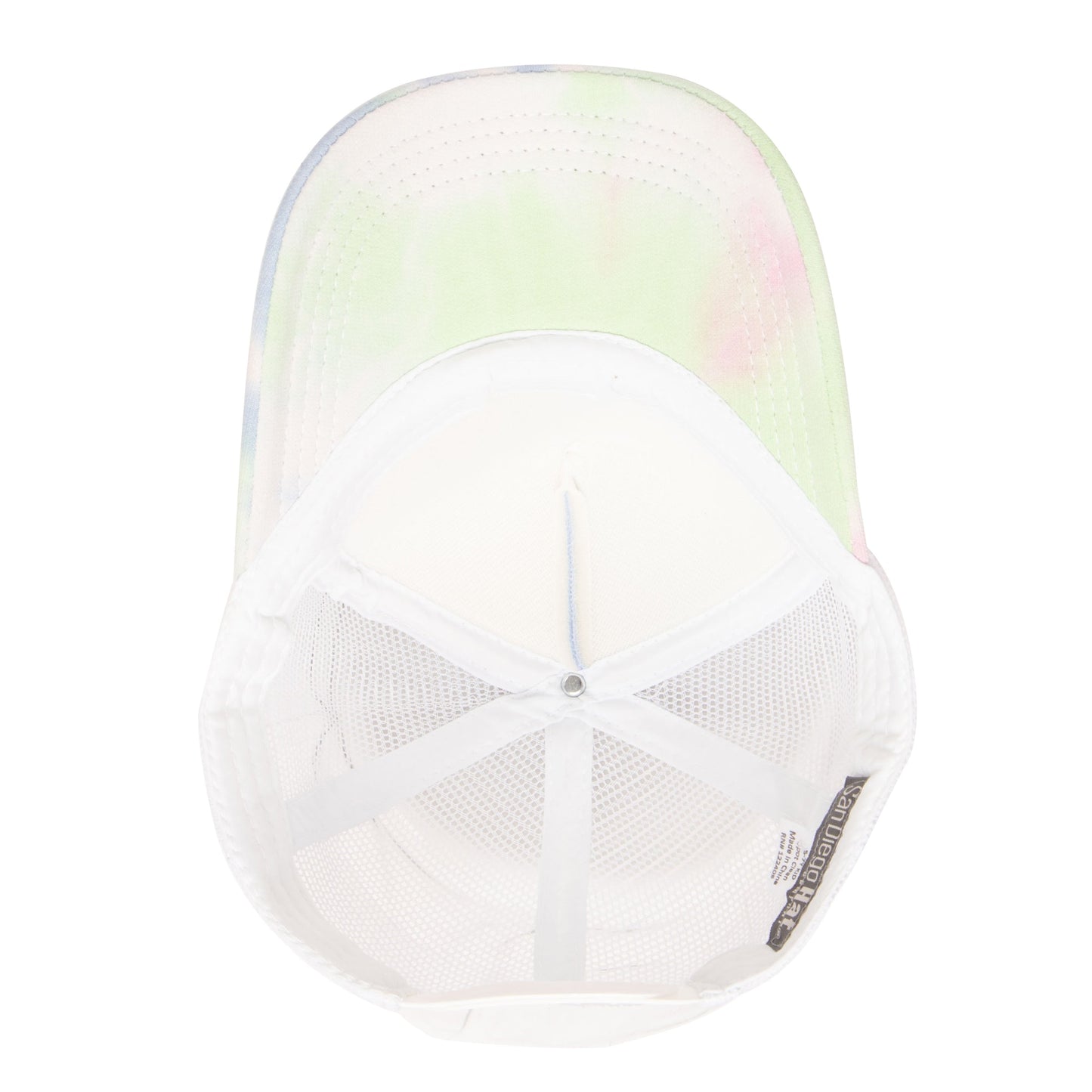 3-7 Year Tie-Dye Front and Brim Trucker Cap