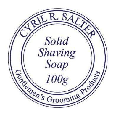 Cyril R. Salter Solid Shaving Soap Refill 100g