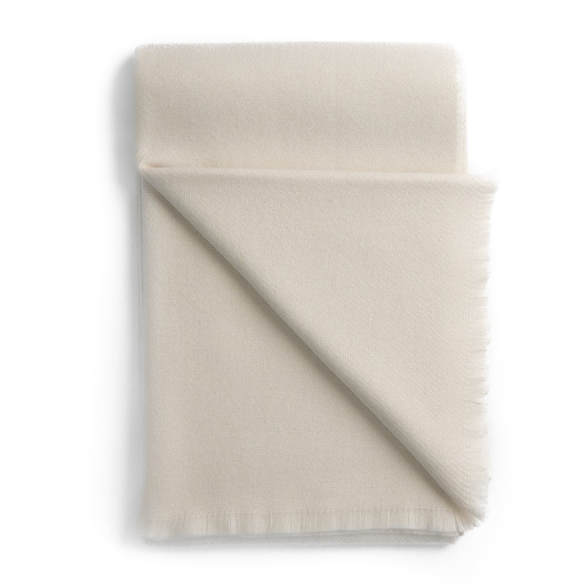 Luxury Cashmere Throw - Cream