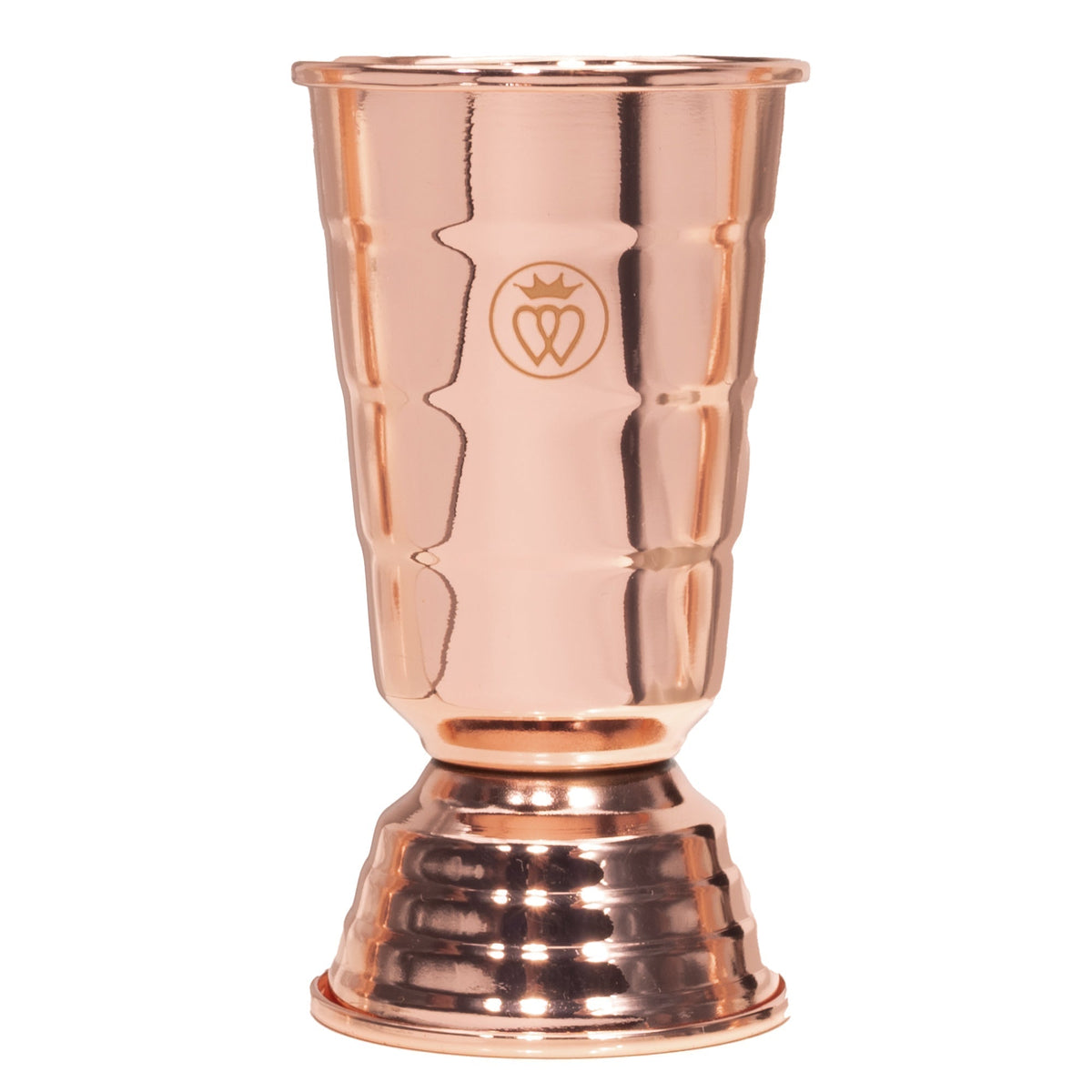 Art Deco Double-Sided 8 Stepped Jigger - Copper