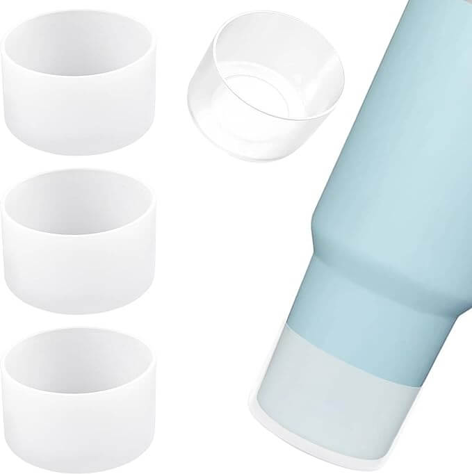 Clear Universal Protective Silicone Bottom Cover for 32/40oz Tumblers
