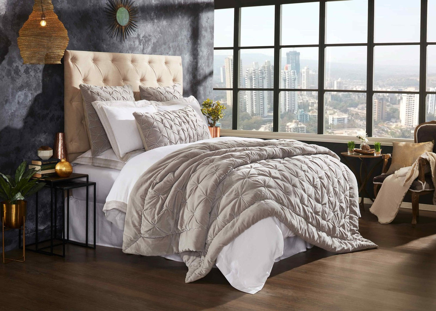 Lanai Cotton Velvet Quilt