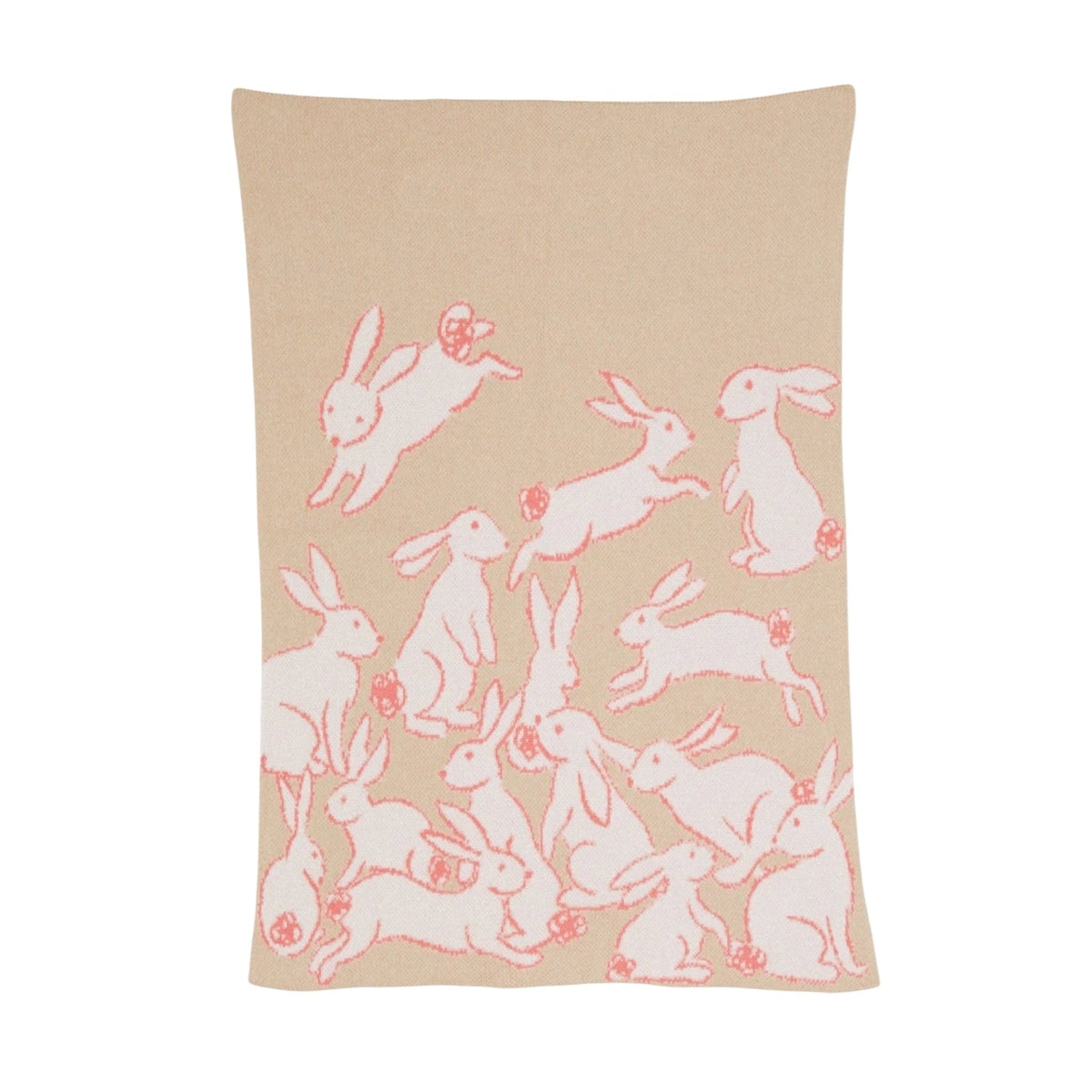Baby Bunnies - Cotton Knit Blanket