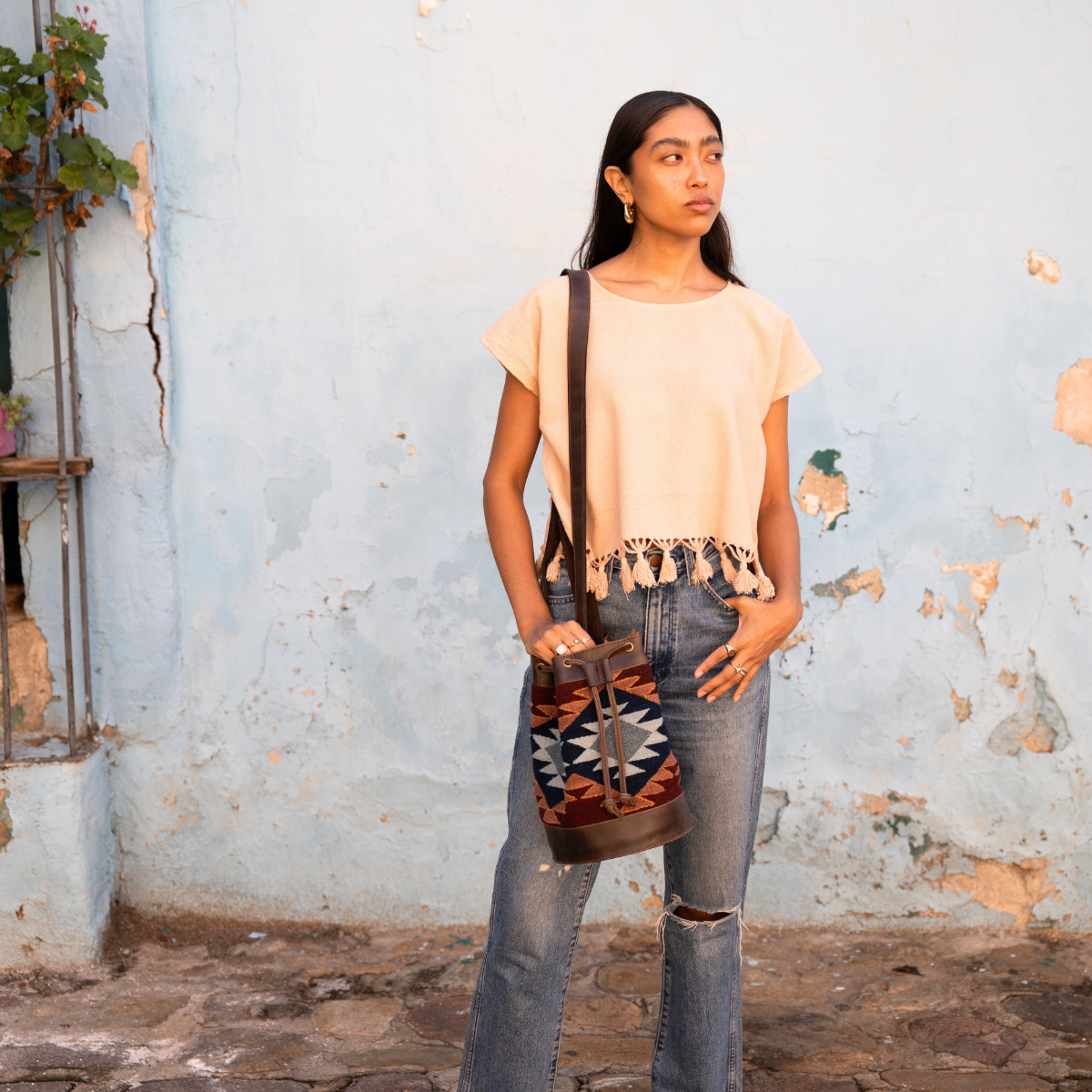 Copper Creek Cinched Bucket Bag