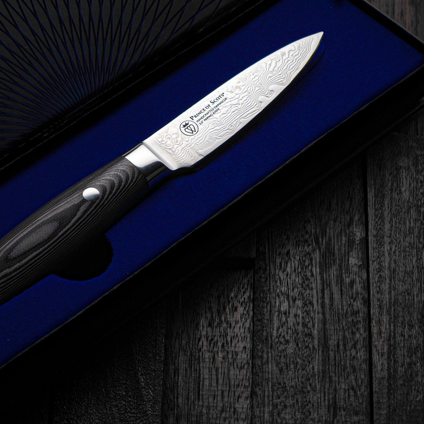 3 1/2 Inch Damascus Paring Knife