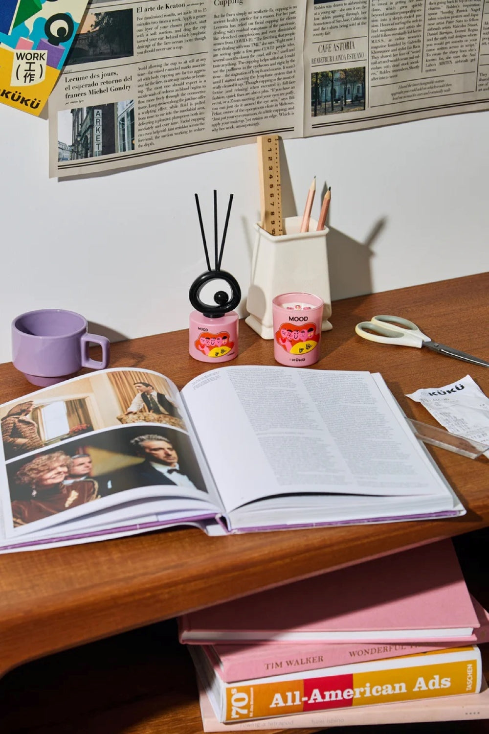 Big Eye Scented Candle & Fragrance Diffuser - Mood (Tomato Leaves)
