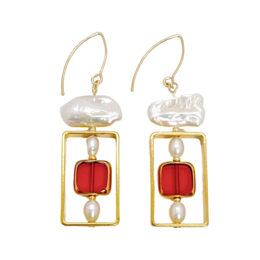 Art 2311E x Pearls Earrings