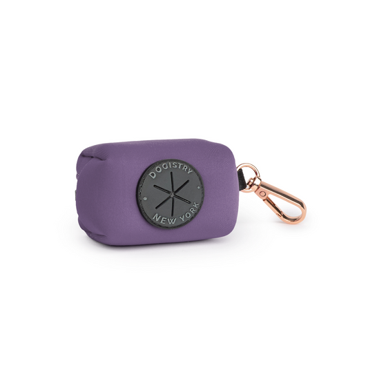 Poop Bag Holder - Lilac Gray