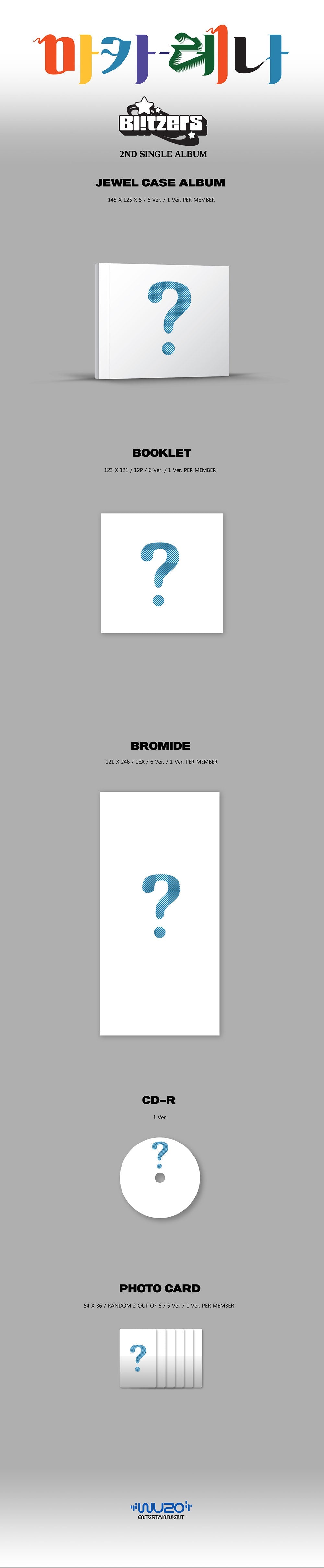 Blitzers 2nd Single Album - ë§ì¹´ë ë (Jewel Case Album)