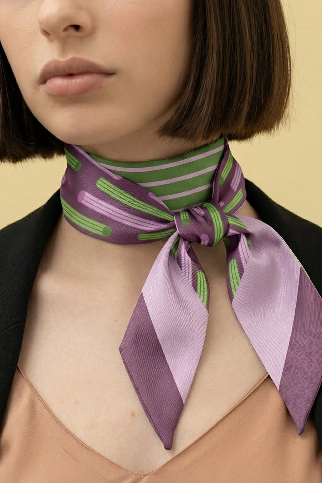 Churros Twilly Ribbon Scarf