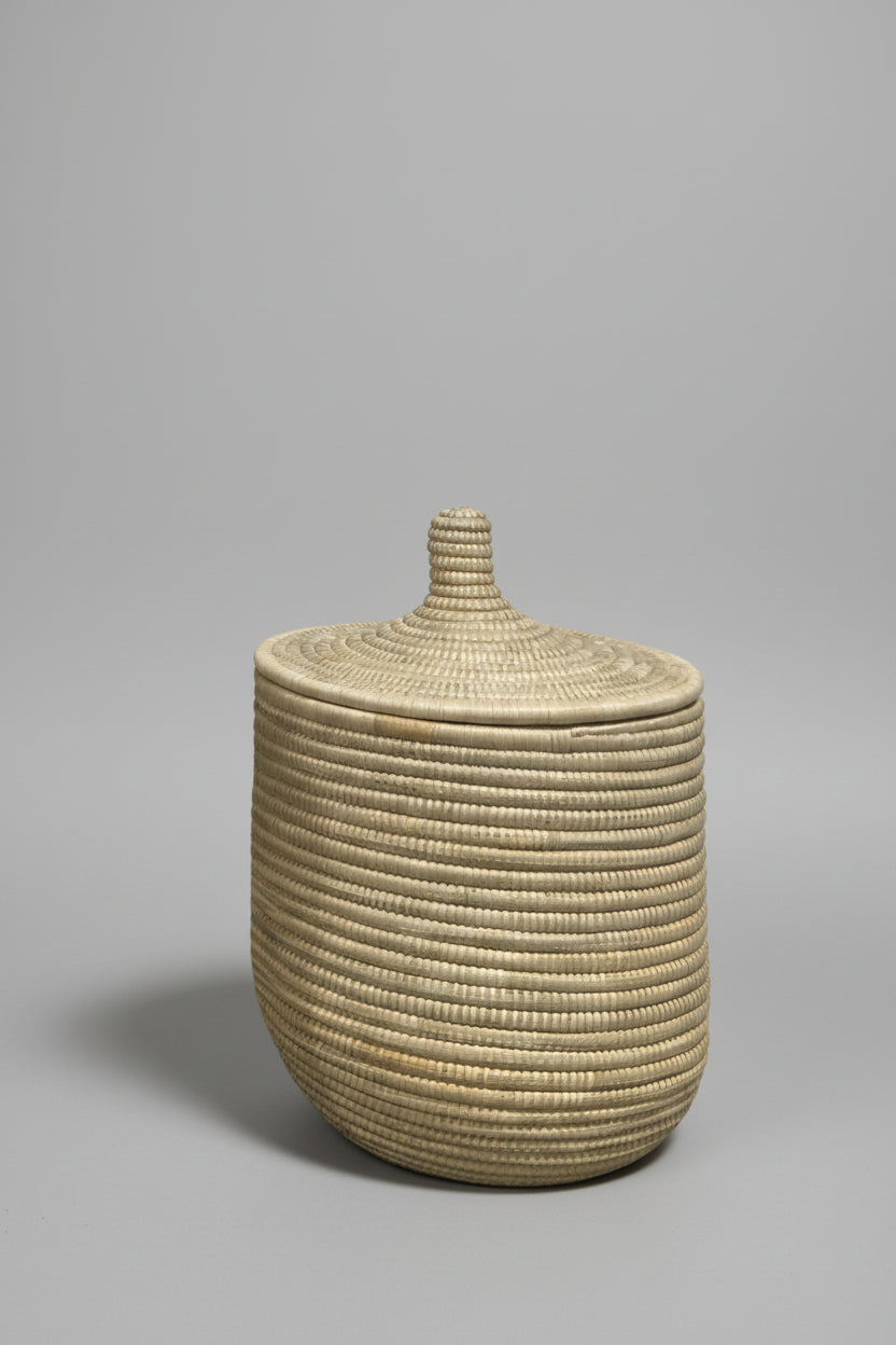 Phiri Woven Basket With Lid