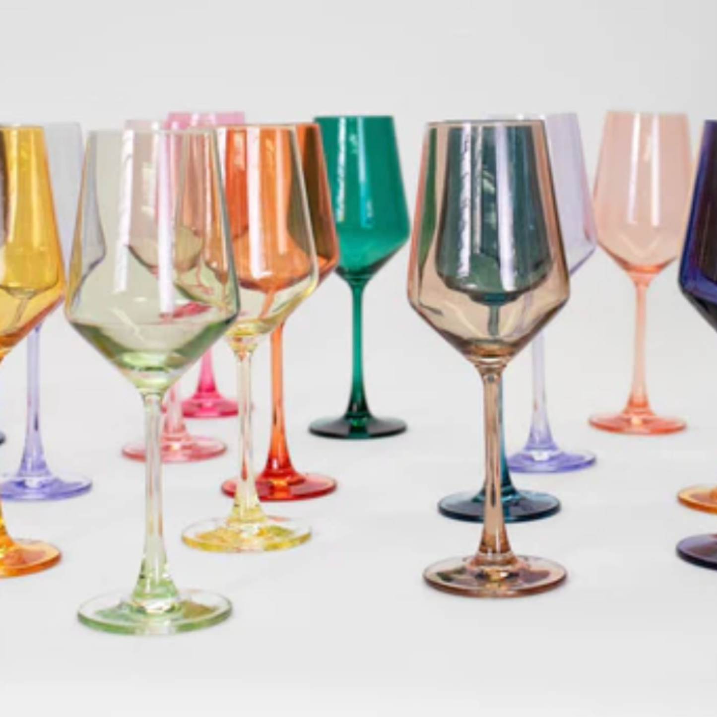 Aperol Orange - Colored Wine Glass