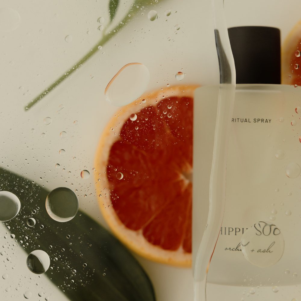 warm citrus + tobacco | HIPPIE SOUL Ritual Spray