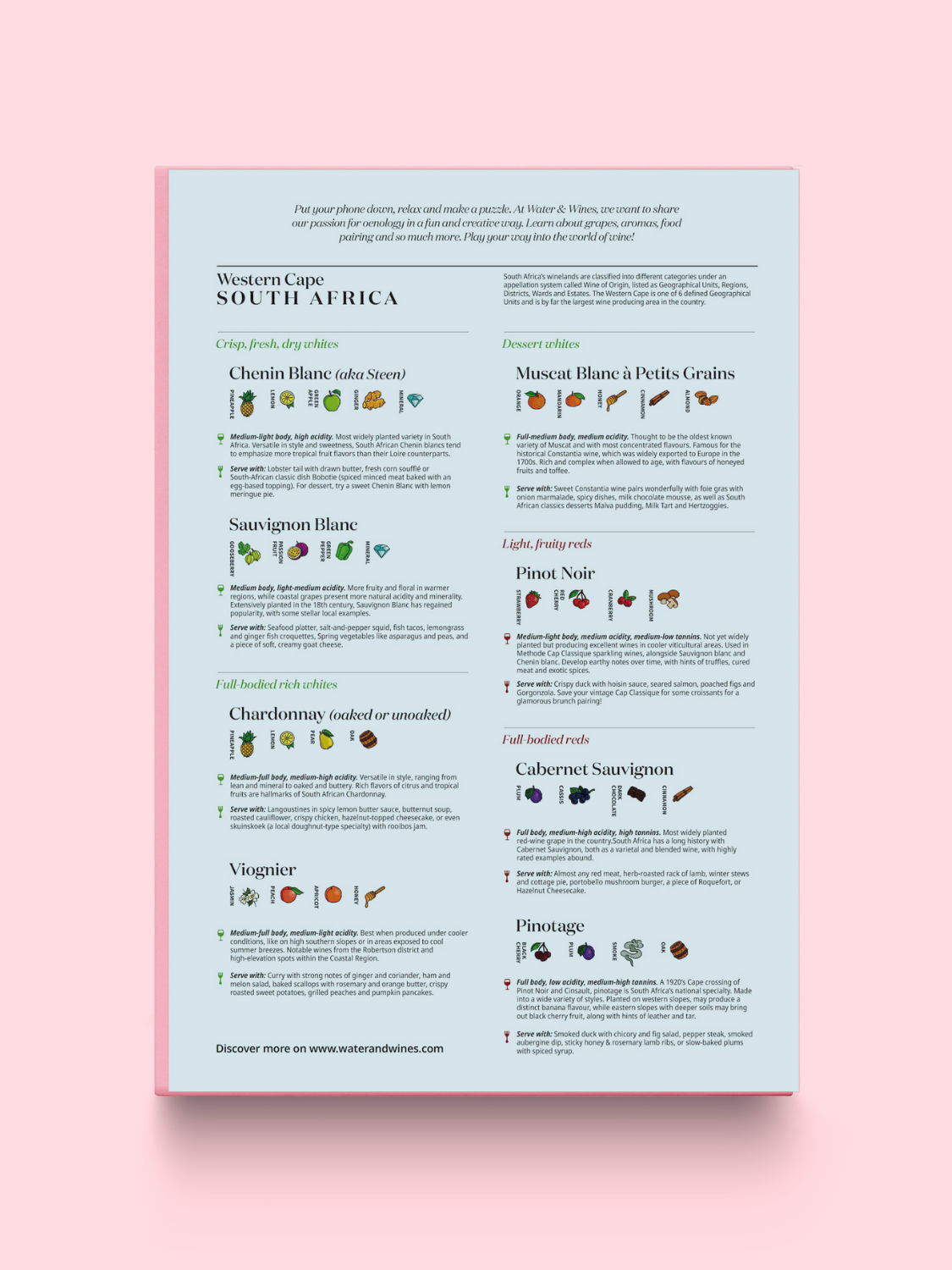 South Africa Wine Puzzle