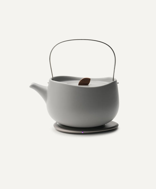 Leiph Self-heating Teapot Set - Soft Gray (SD)