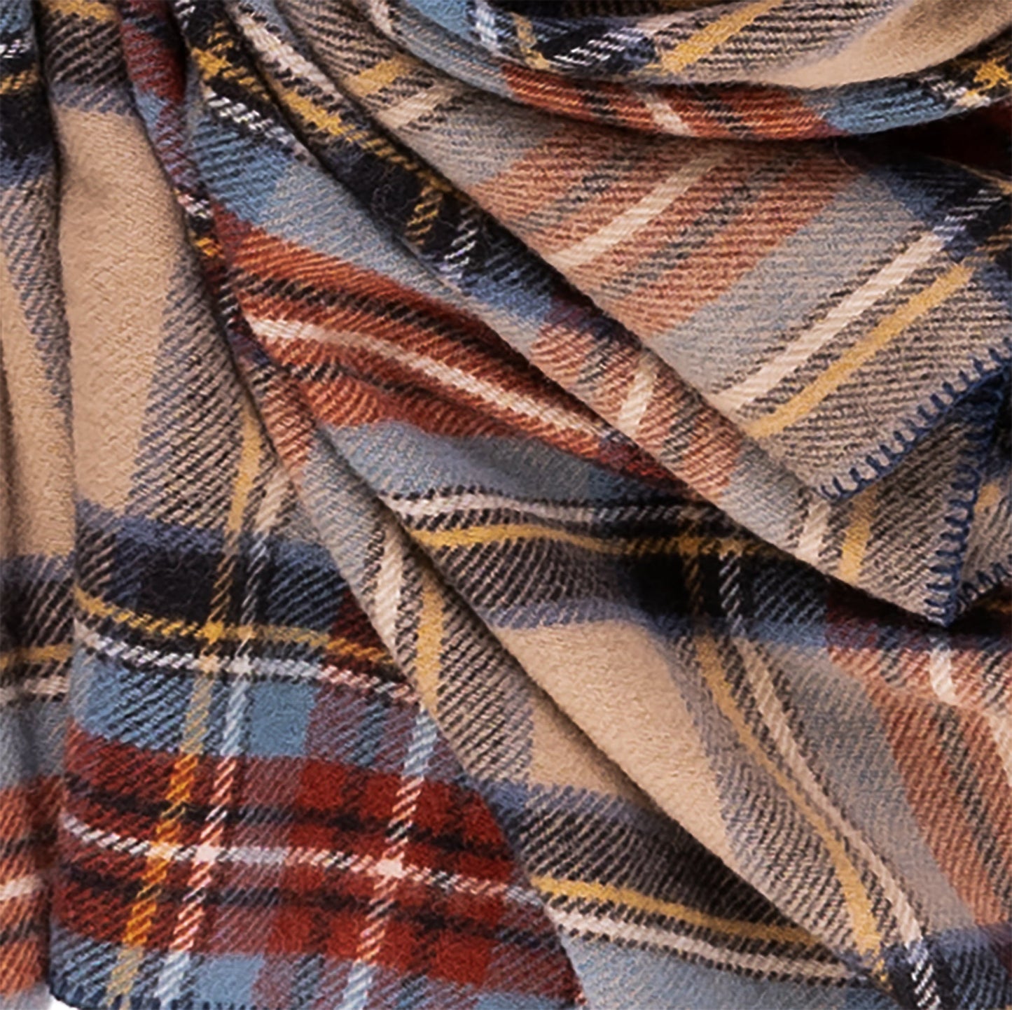 Highland Tweeds BIG Throw ~ Antique Dress Stewart ~ - Osadia Concept Store