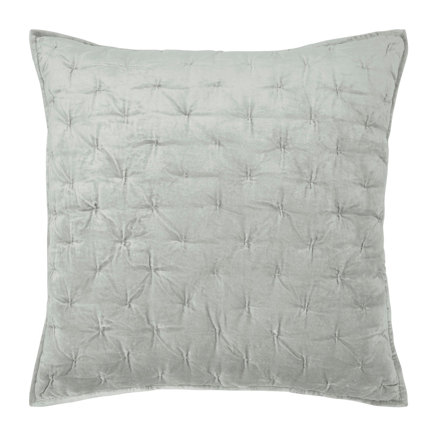 Luna Hand Pinched Velvet Quilt Sham