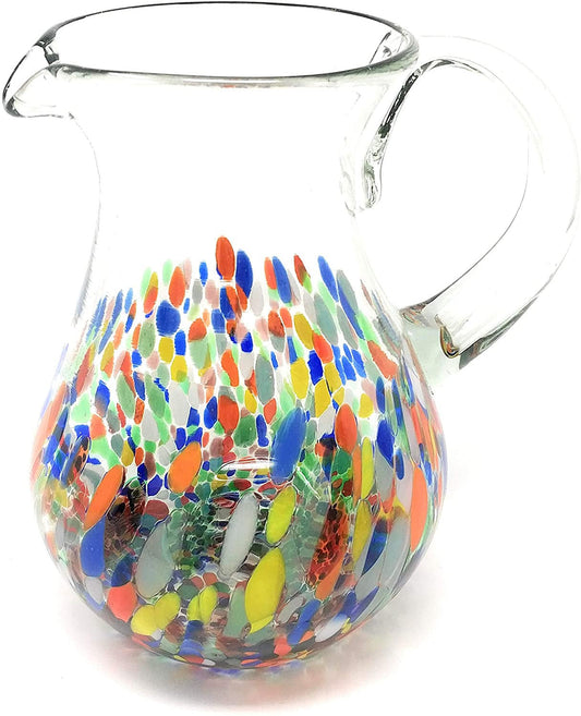 Confetti Carmen Glass Pitcher
